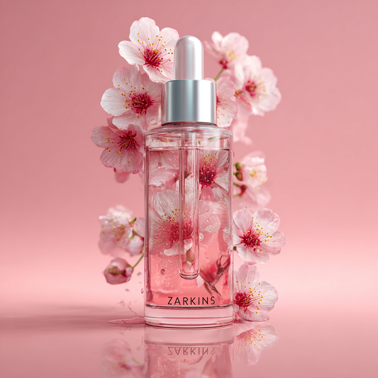 Zarkins Sakura Glow Serum 30ml - Niacinamide and Hyaluronic Acid Face Serum for radiant skin
